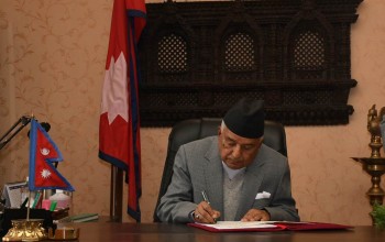 राष्ट्रपतिद्वारा विधेयक प्रमाणीकरण